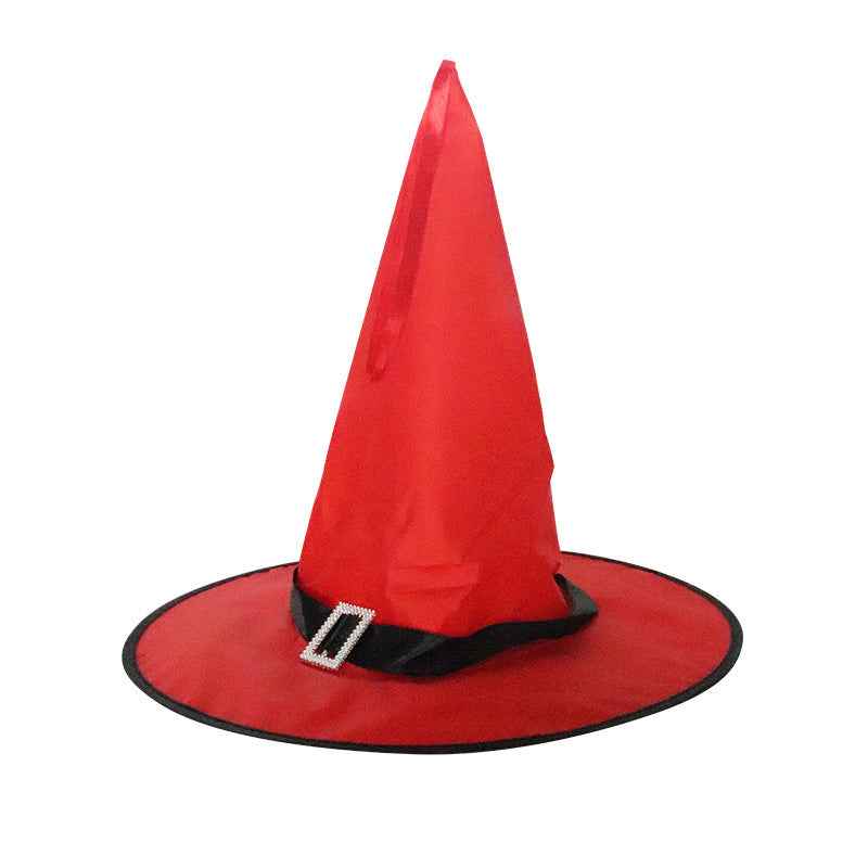 LED Light-Up Halloween Witch & Wizard Hat – Glow Party Costume Prop - Kivora