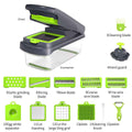 Home multifunctional vegetable slicer 15 in one potato slicer - Kivora