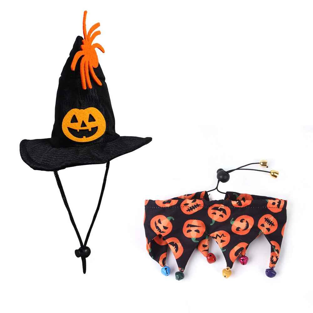 Halloween Hat & Scarf Set – Spooky Costume Accessory in 5 Designs - Kivora