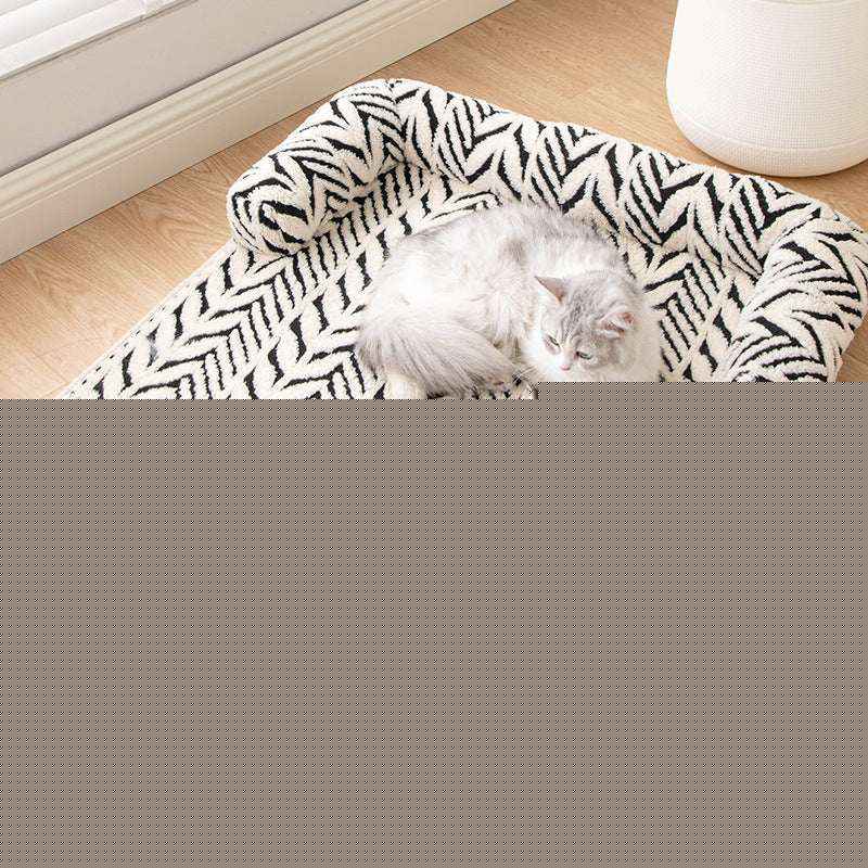 Plush Thick Non-Slip Sofa Pet Mat Dog Bed Pet Pad for Cats and Dogs - Kivora
