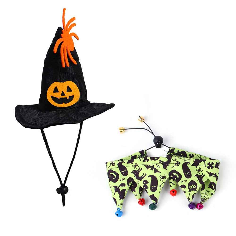 Halloween Hat & Scarf Set – Spooky Costume Accessory in 5 Designs - Kivora
