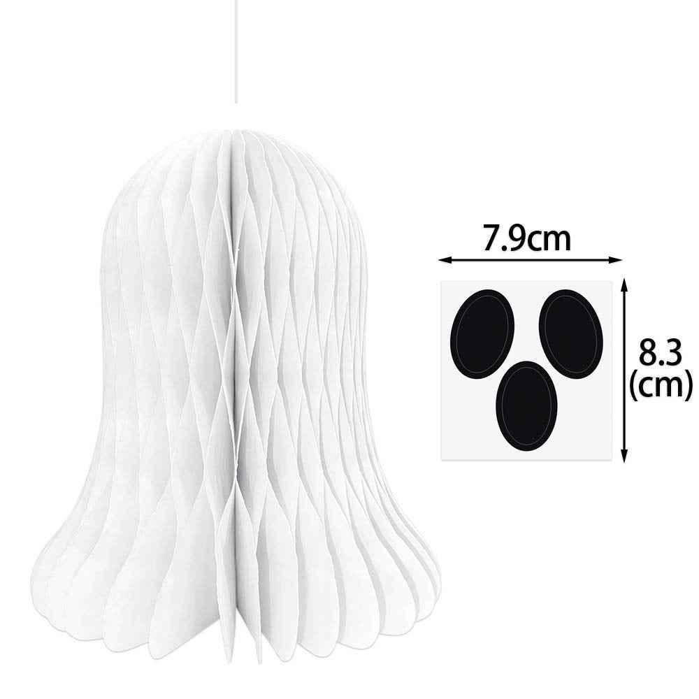 Halloween Honeycomb Ball Hanging Ornaments – 3D Pumpkin & Spider Party Décor - Kivora