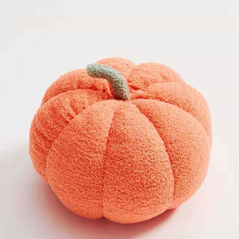 Cute Pumpkin Throw Pillow, Minimal Ins Style Sofa Cushion Living Room Bedhead Cushion Office Plush Cushion - Kivora