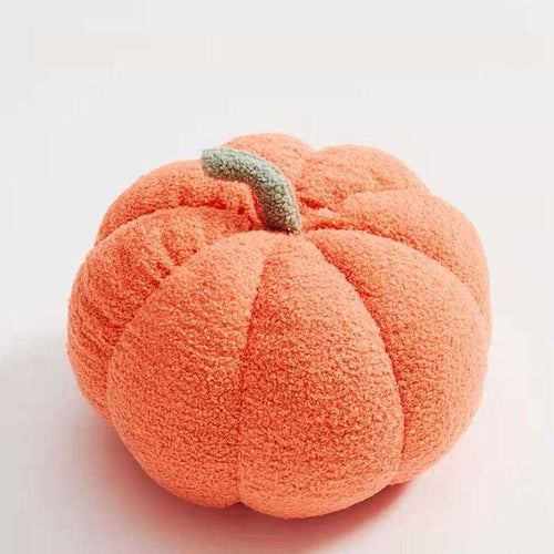 Cute Pumpkin Throw Pillow, Minimal Ins Style Sofa Cushion Living Room Bedhead Cushion Office Plush Cushion - Kivora