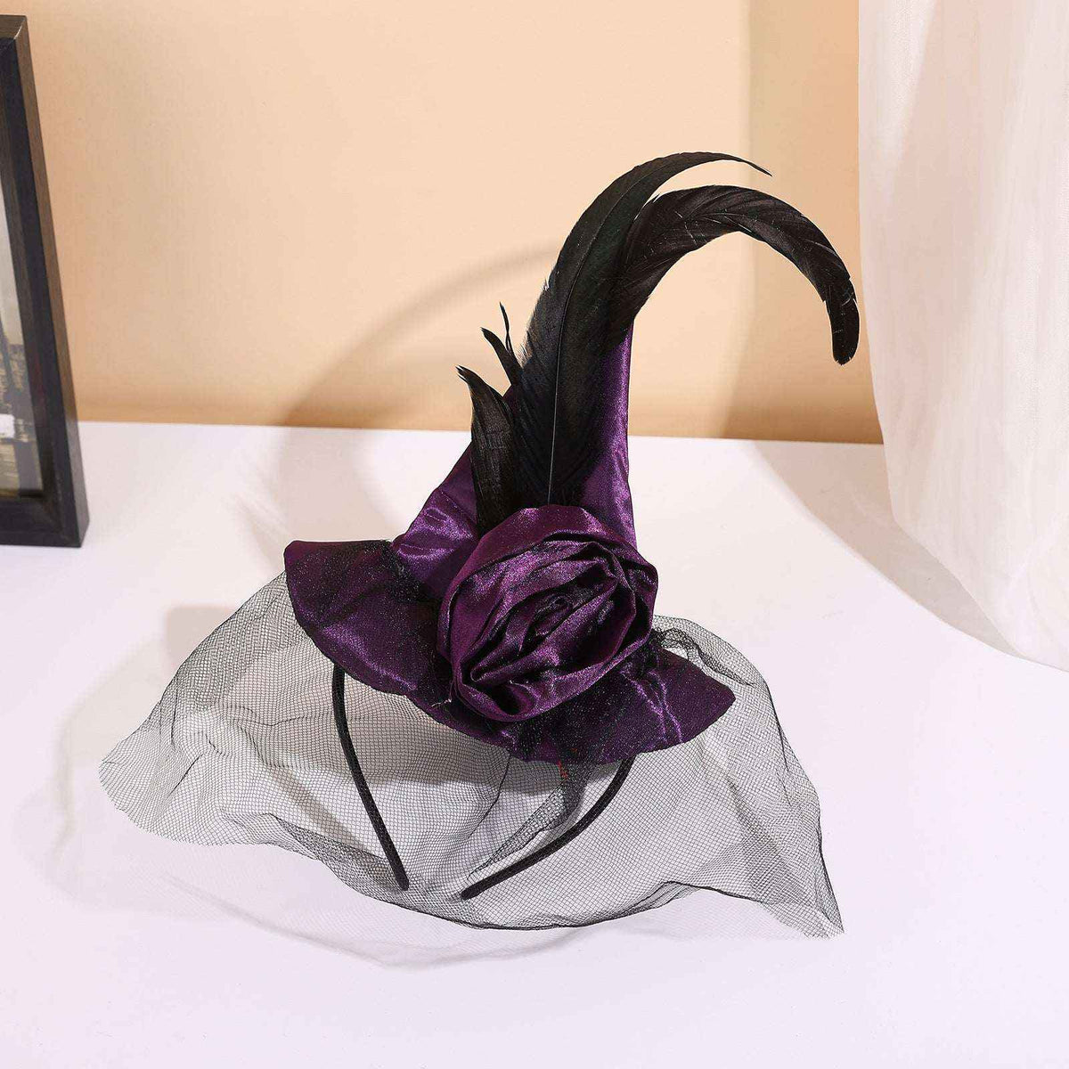 Witch Hat Headband – Halloween Costume Accessory - Kivora