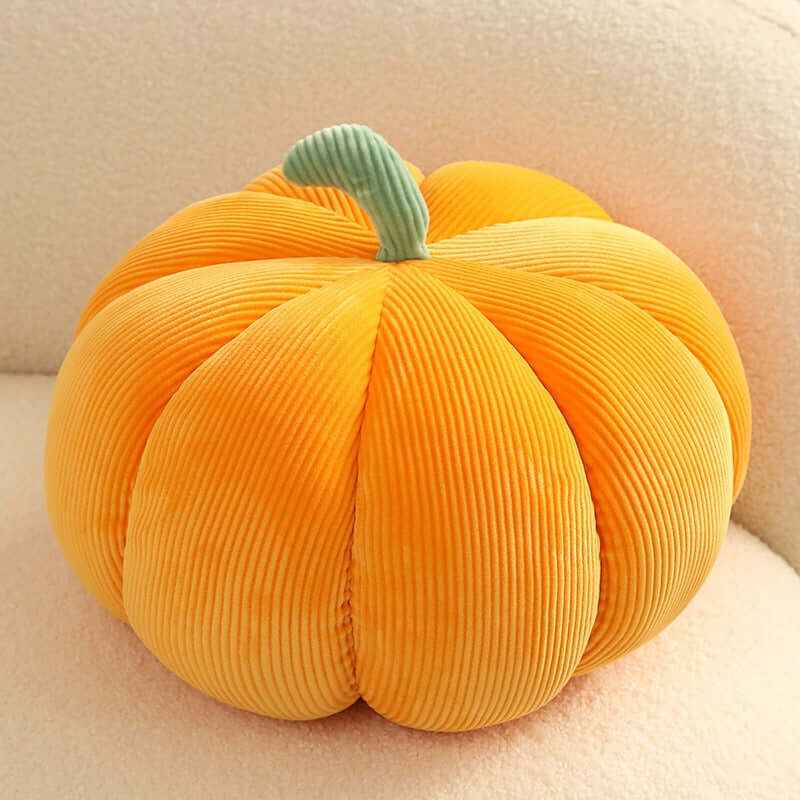 Cute Pumpkin Throw Pillow, Minimal Ins Style Sofa Cushion Living Room Bedhead Cushion Office Plush Cushion - Kivora
