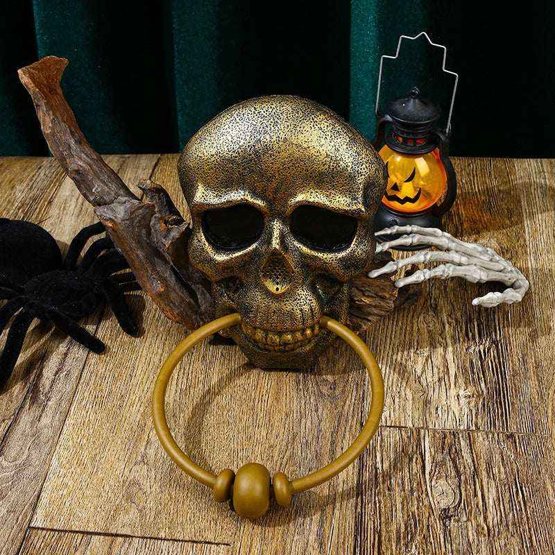 Halloween Doorbell - Glowing Skeleton Pumpkin Scary Sound | Kivora