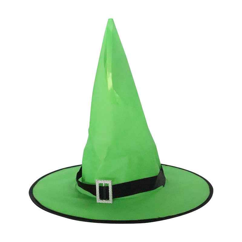 LED Light-Up Halloween Witch & Wizard Hat – Glow Party Costume Prop - Kivora