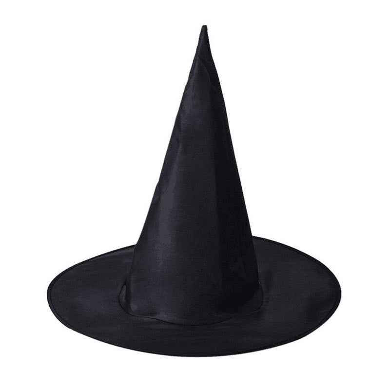 LED Light-Up Halloween Witch & Wizard Hat – Glow Party Costume Prop - Kivora