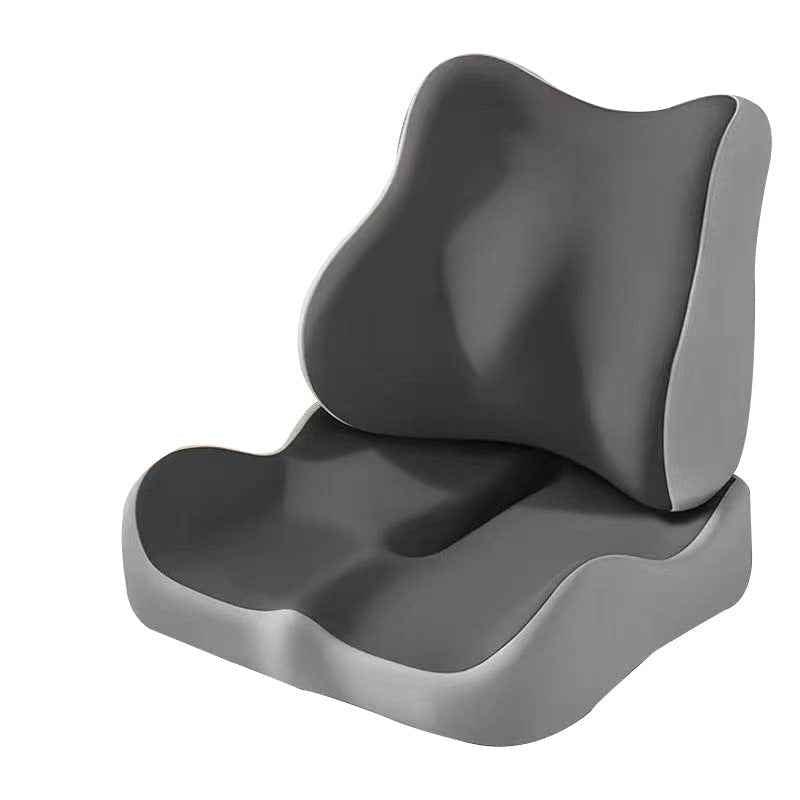 Office Chair Lumbar Support Pillow, Memory Foam Seat Cushion for Long Sitting, Car and Desk Use, Student Classroom Backrest Pad - Kivora