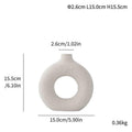 Unglazed spotted ceramic vase simple modern creative ornaments decoration - Kivora