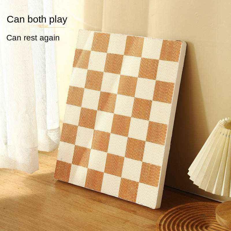 Creative New Design Steak Corrugated Cat Scratcher, Cat Claw Sharpening Rest Toy, Anti-Scratch Wall-Mounted Standing Cat Toy - Kivora