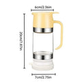 Glass Honey Dispenser with Press Pump & Handle, 300 ml