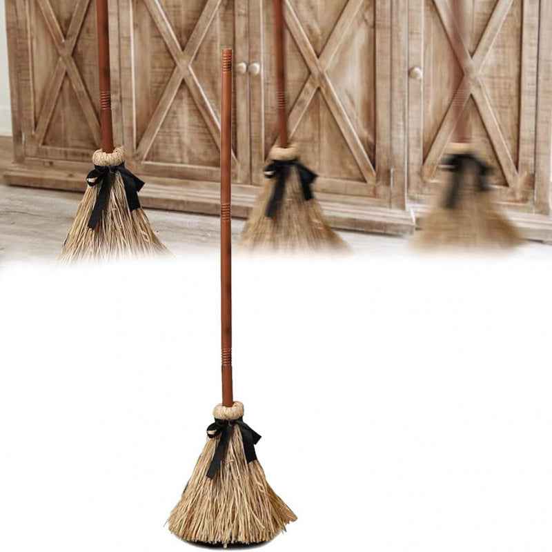 Halloween Floating Witch Broom – Dancing Broom with Spooky Ghost Sound - Kivora