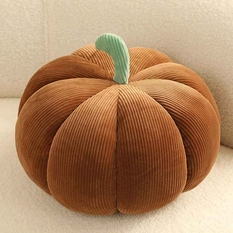 Cute Pumpkin Throw Pillow, Minimal Ins Style Sofa Cushion Living Room Bedhead Cushion Office Plush Cushion - Kivora