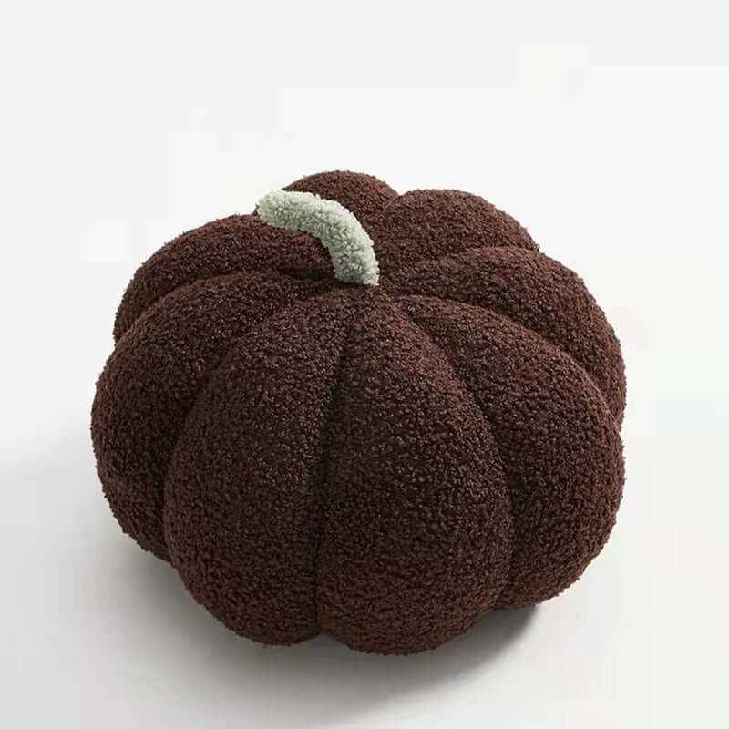Cute Pumpkin Throw Pillow, Minimal Ins Style Sofa Cushion Living Room Bedhead Cushion Office Plush Cushion - Kivora