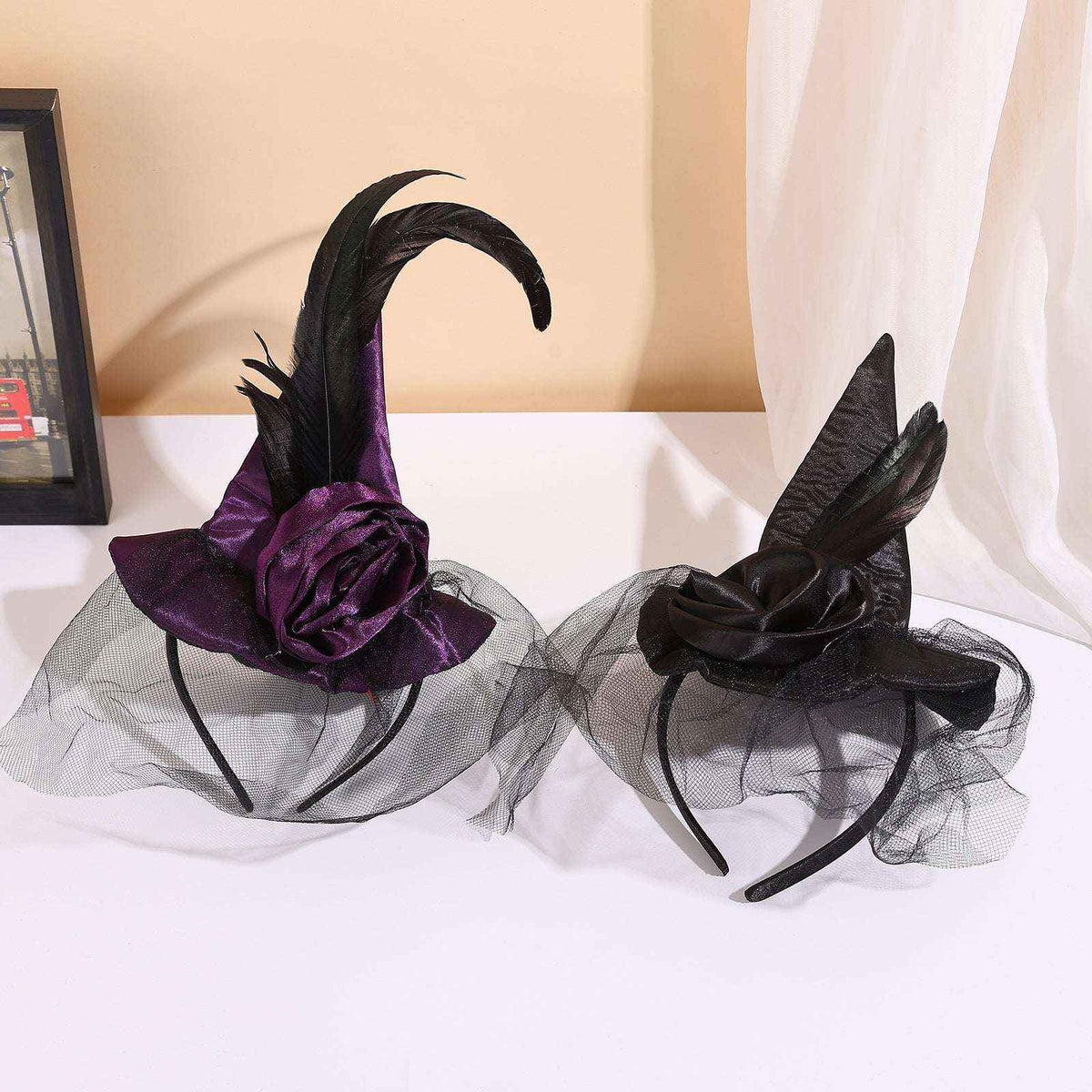 Witch Hat Headband – Halloween Costume Accessory - Kivora