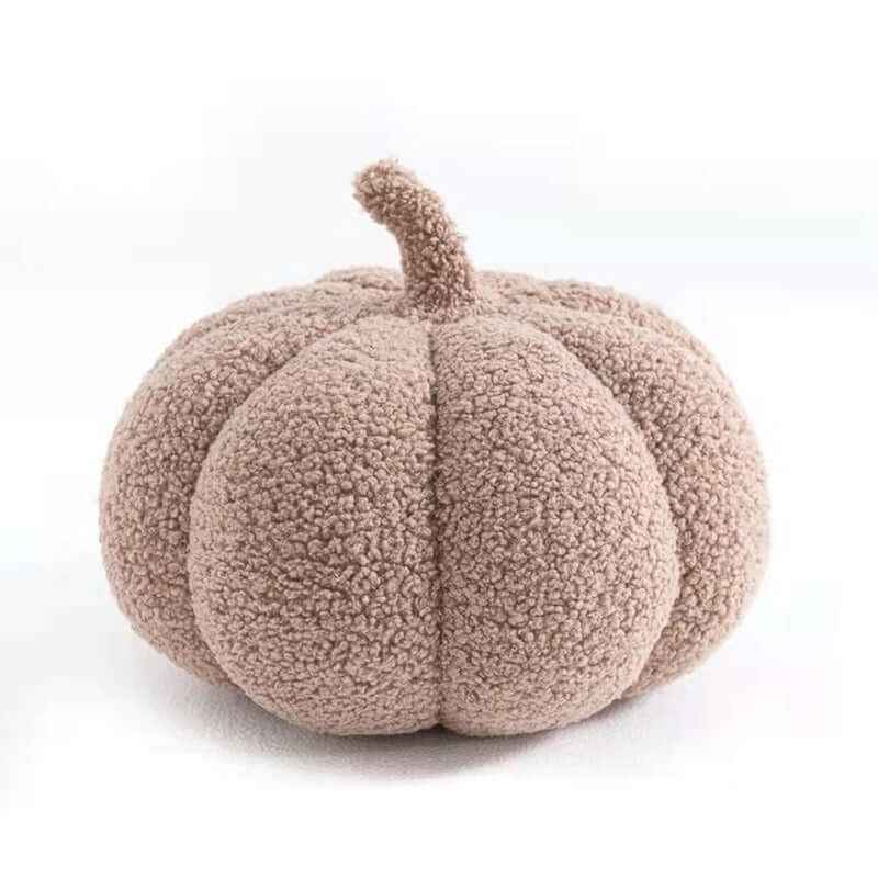 Cute Pumpkin Throw Pillow, Minimal Ins Style Sofa Cushion Living Room Bedhead Cushion Office Plush Cushion - Kivora