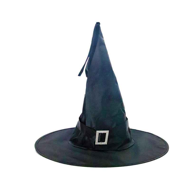 LED Light-Up Halloween Witch & Wizard Hat – Glow Party Costume Prop - Kivora