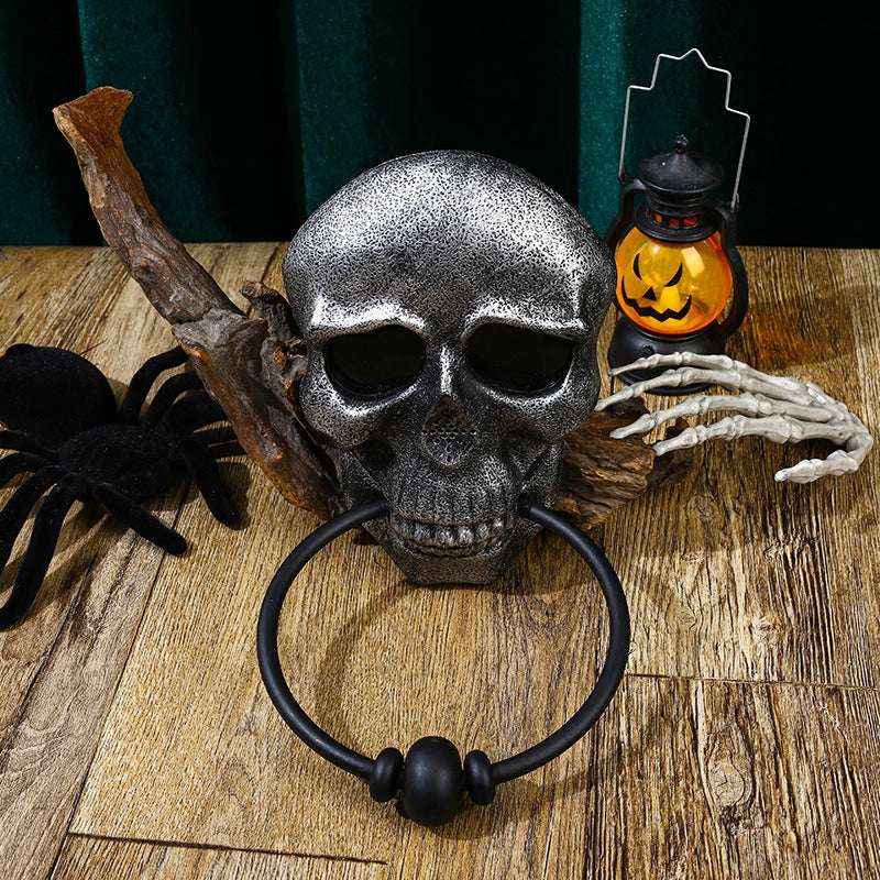 Halloween Doorbell - Glowing Skeleton Pumpkin Scary Sound | Kivora