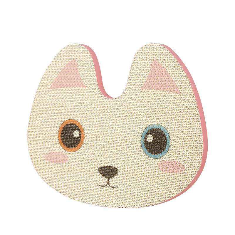 Creative New Design Steak Corrugated Cat Scratcher, Cat Claw Sharpening Rest Toy, Anti-Scratch Wall-Mounted Standing Cat Toy - Kivora