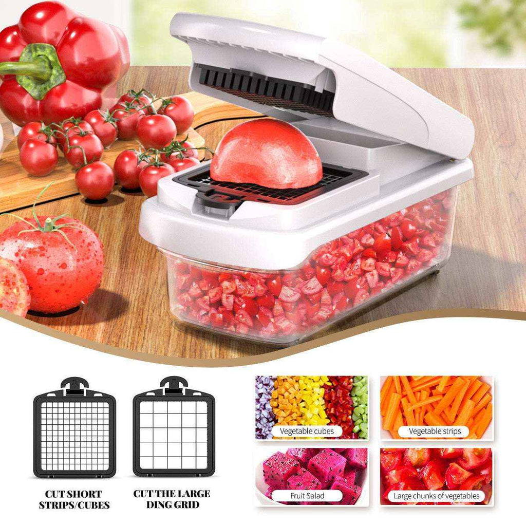 Home multifunctional vegetable slicer 15 in one potato slicer - Kivora