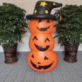 Halloween Inflatable Pumpkin & Ghost Tumbler – Standing Garden Ornament Decoration - Kivora