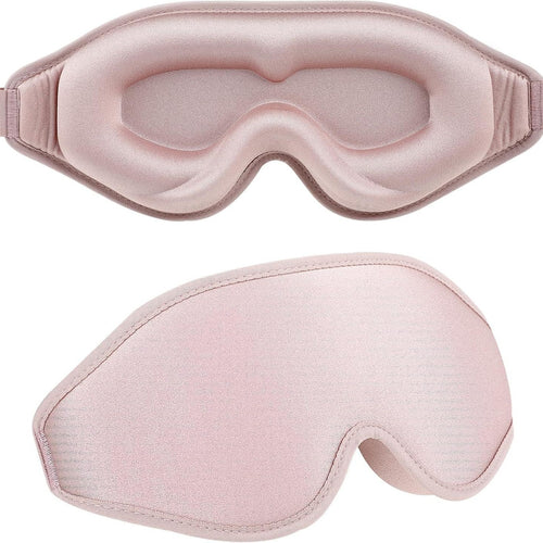 3D Sleep Blackout Eye Mask, Stereo Cut, Does Not Press On The Eyeballs, Fully Blackout, Adjustable And Breathable Sleep Mask