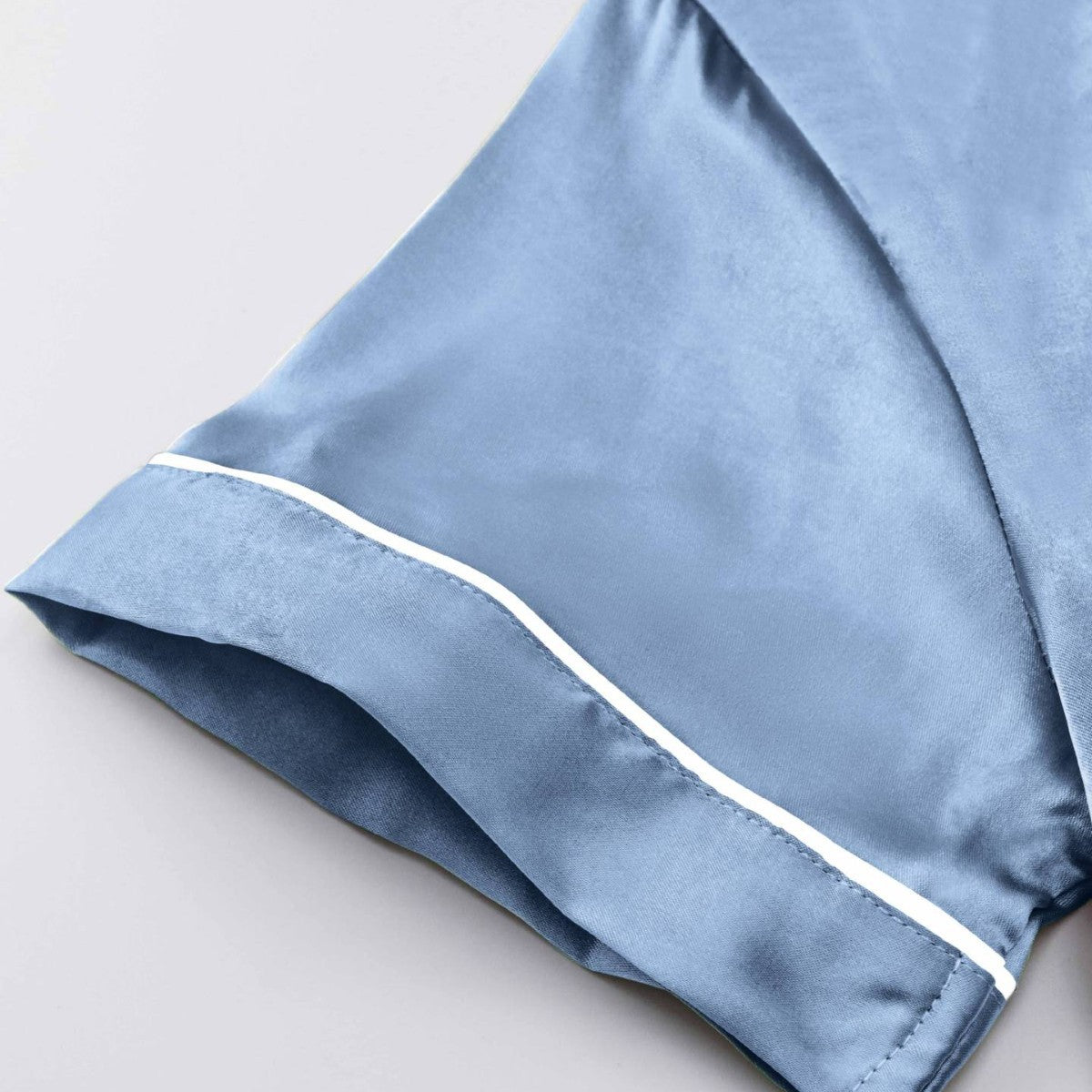 Short-Sleeve Pajama Set, Breathable And Cool Loungewear For Women, European And American Style Short-Sleeve Long Pants