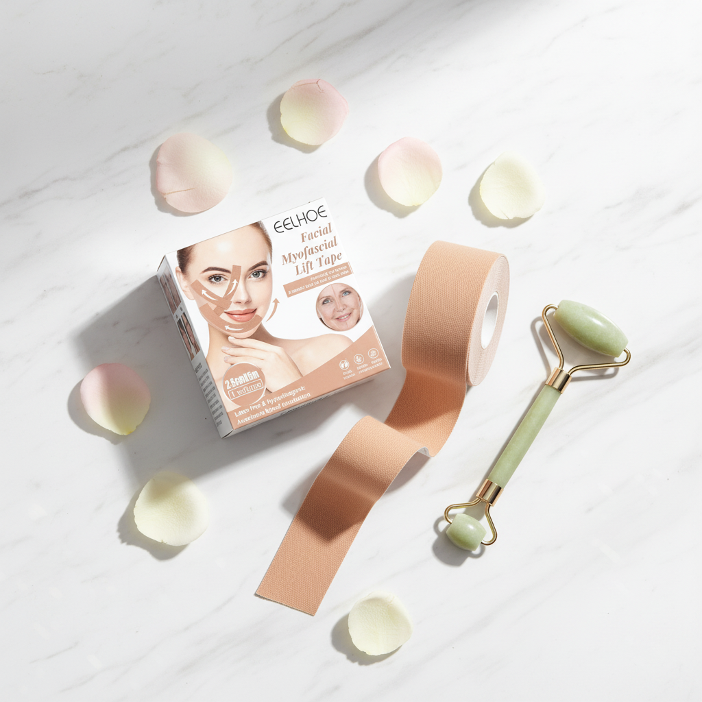 Face Lifting Tape Flat Lay