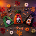 Halloween Drawstring Candy Bags Lifestyle